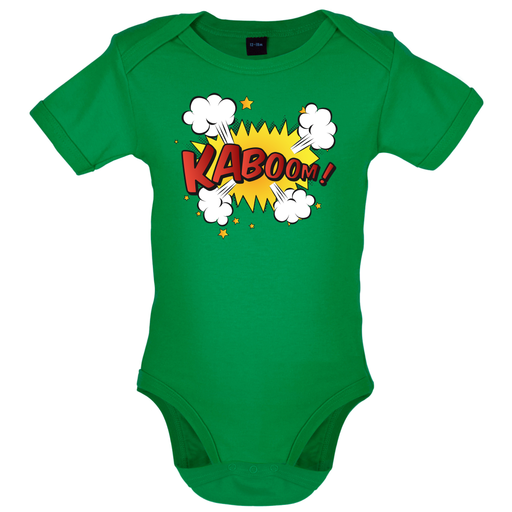Kaboom! Word Art Baby T Shirt