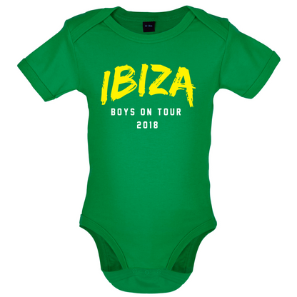 Boys On Tour Ibiza Baby T Shirt