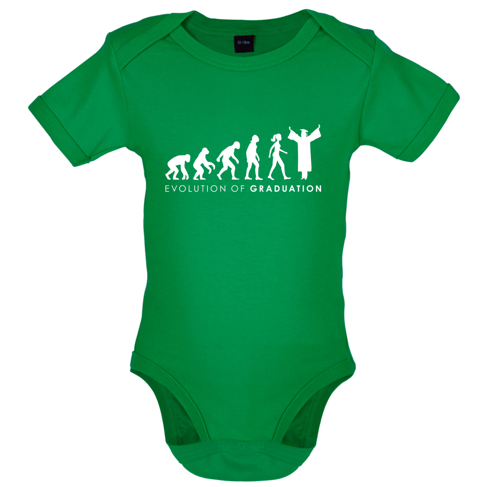 Evolution Of Woman Graduation Baby T Shirt