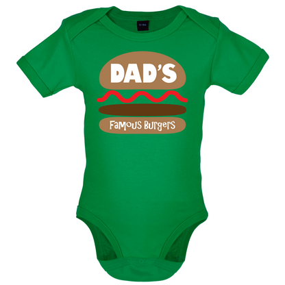 Dad's Famous Burgers Baby T Shirt