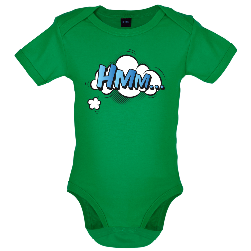 Hmm... Word Art Baby T Shirt