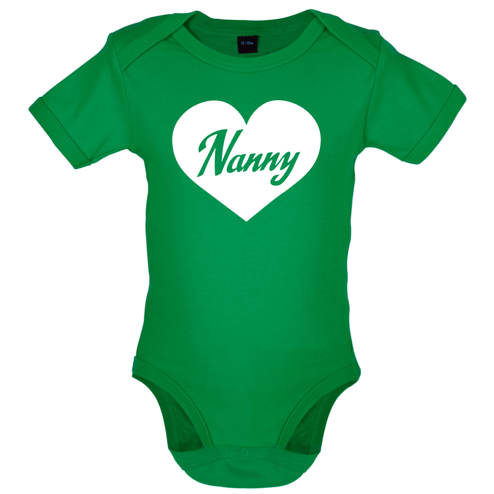 Heart Nanny Baby T Shirt