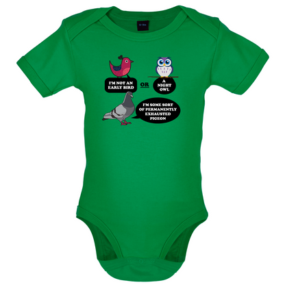 Not An Early Bird Baby T Shirt