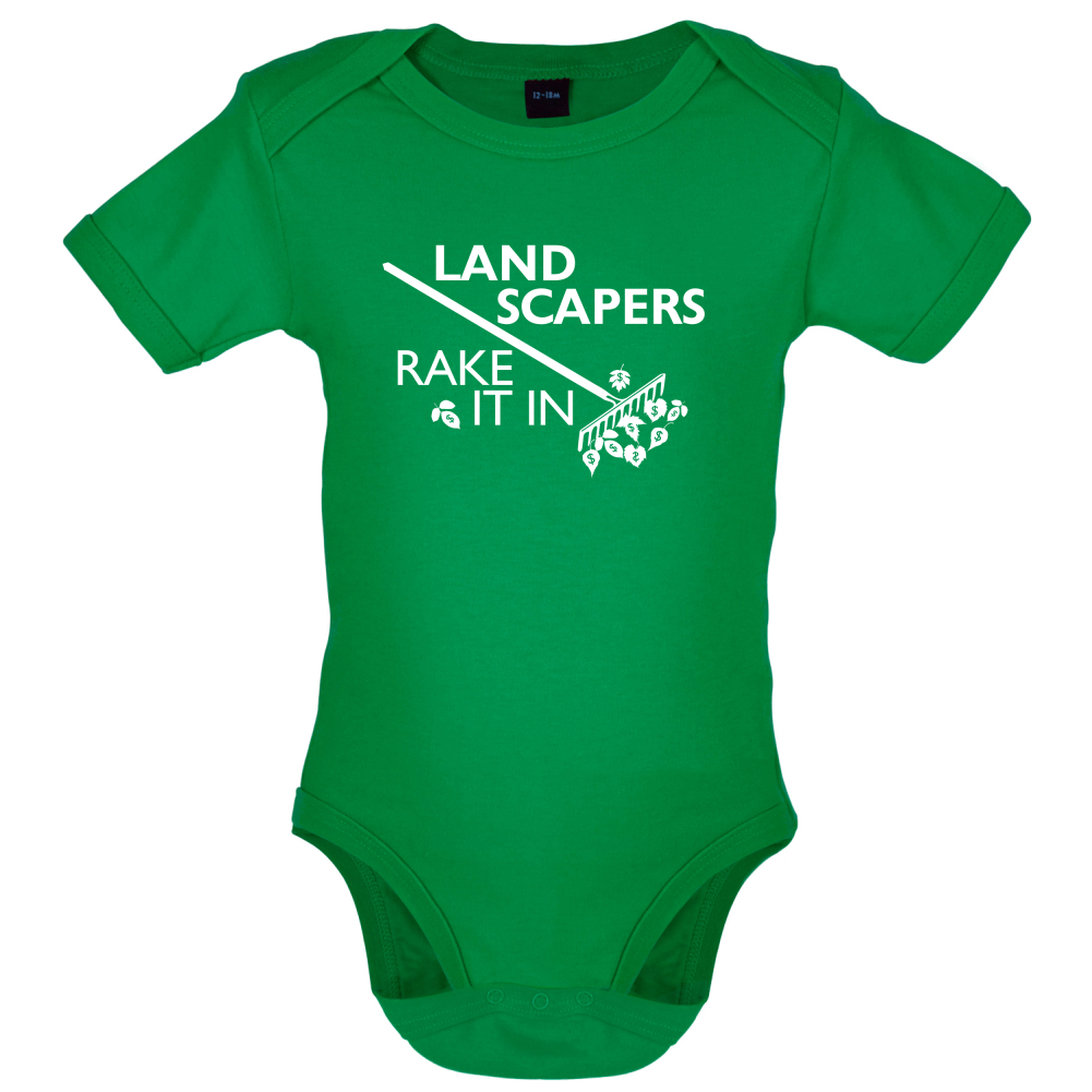 Landscapers Rake It In Baby T Shirt