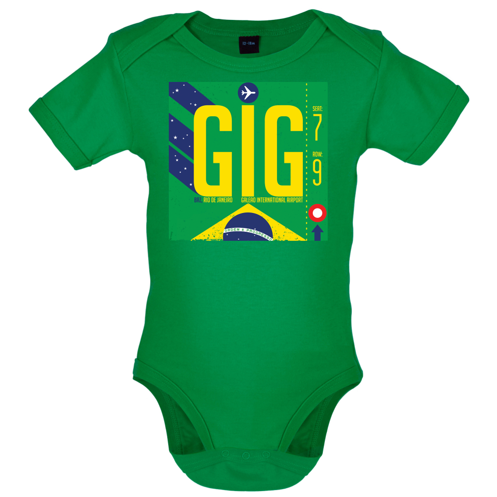 Rio Airport Baby T Shirt