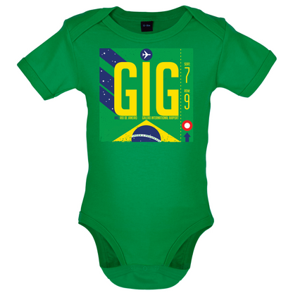 Rio Airport Baby T Shirt