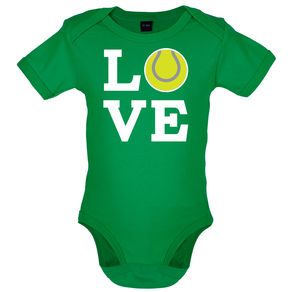 Love Tennis Baby T Shirt