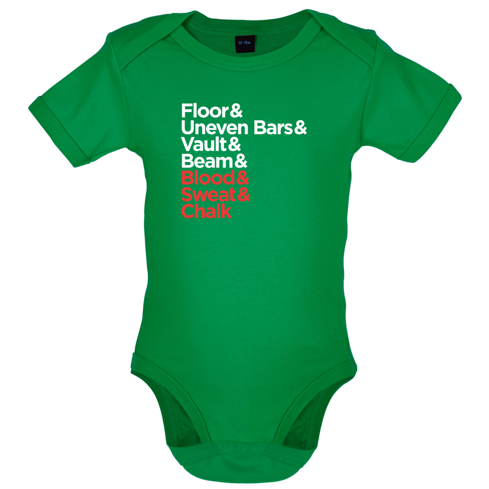 Blood Sweat And Chalk Baby T Shirt
