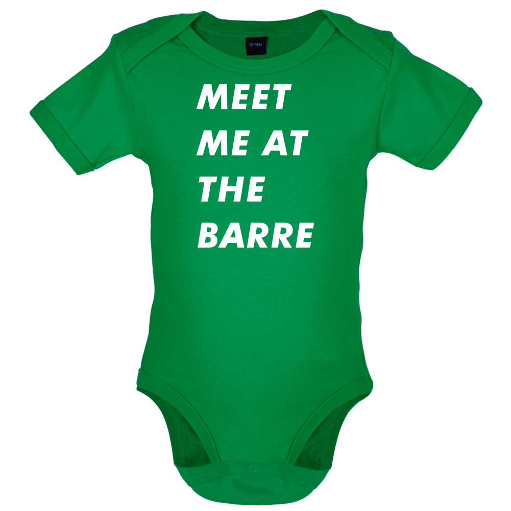 Meet Me At The Barre Baby T Shirt