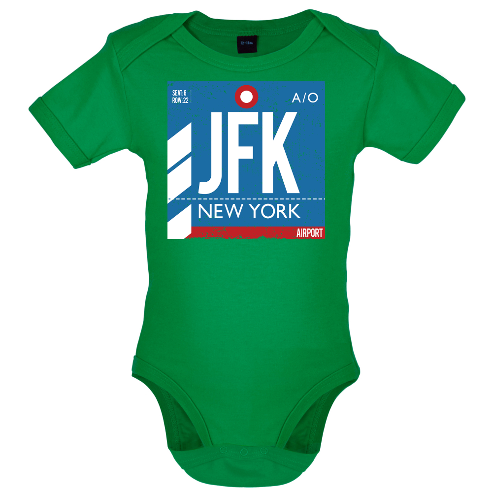 New York Airport Baby T Shirt