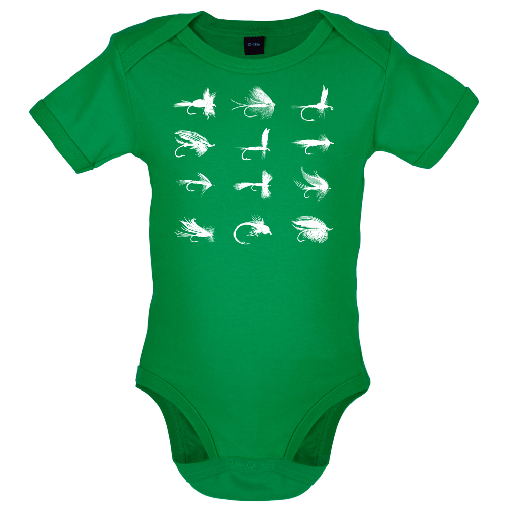 fly Fishing Flies Baby T Shirt