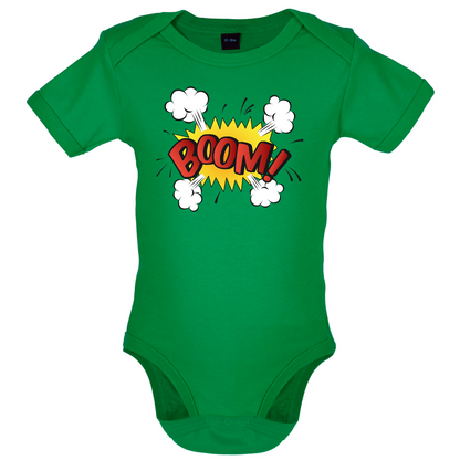 BOOM! Word Art Baby T Shirt