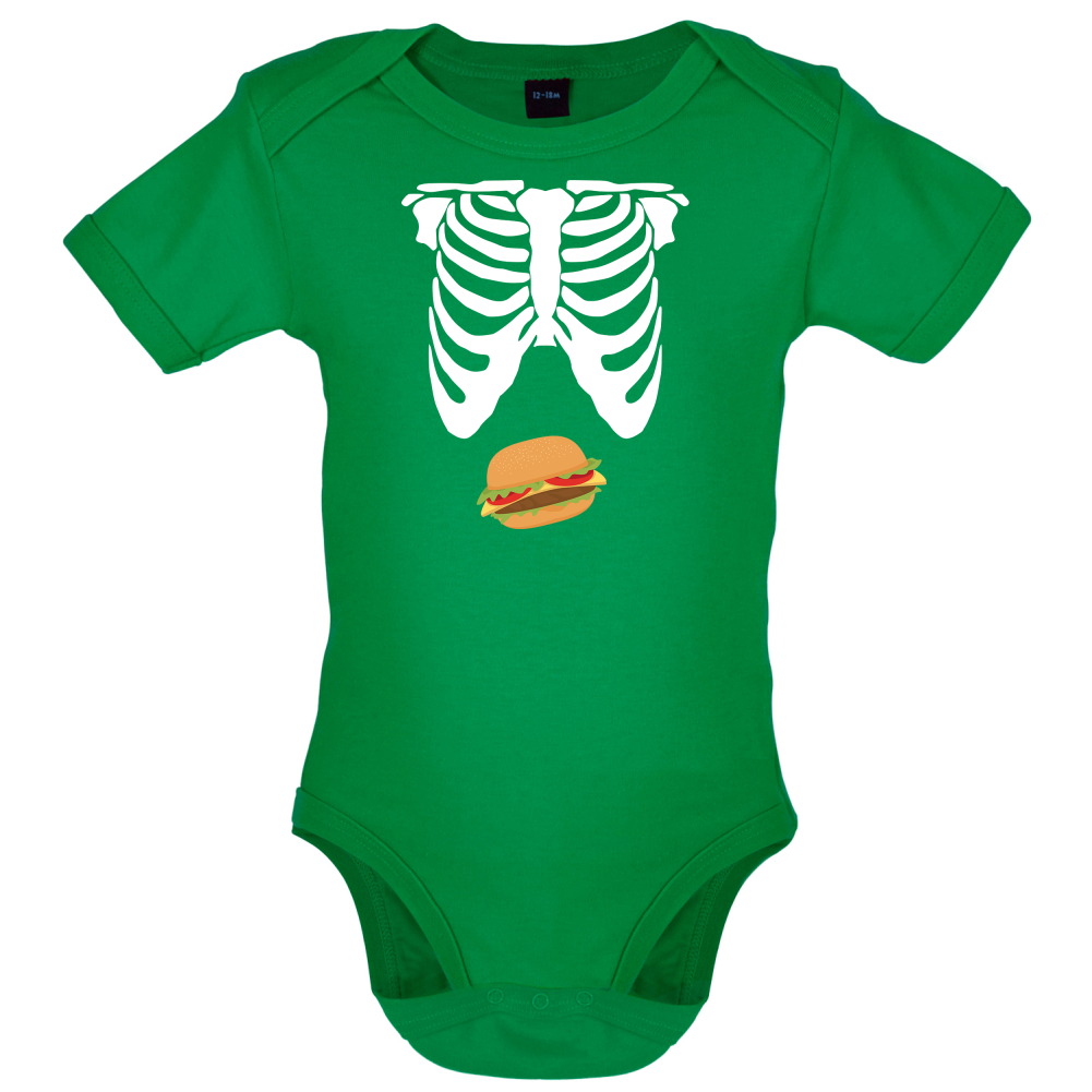 Burger Tummy Baby T Shirt