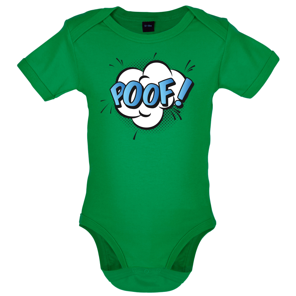 Poof! Word Art Baby T Shirt