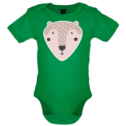 Smiley Face Mr Bear Baby T Shirt