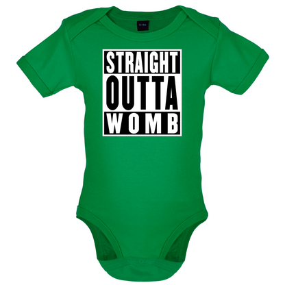 Straight Outta Womb Baby T Shirt