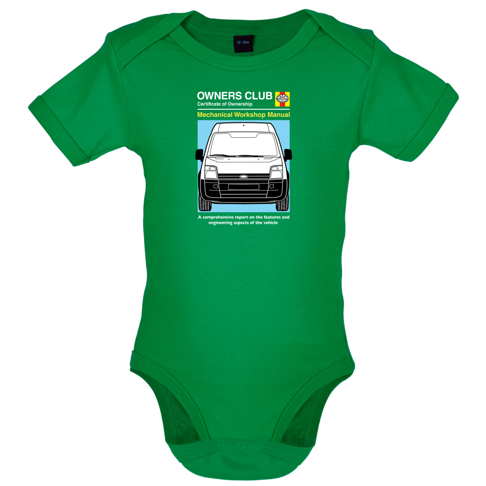 Car Owners Manual Ford Transit Baby T Shirt