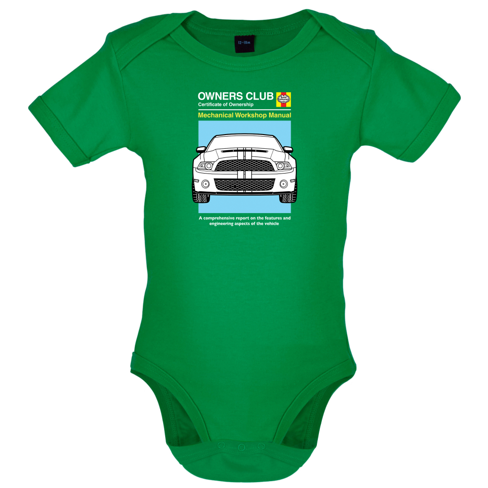 Car Owners Manual Mustang Mustang Baby T Shirt