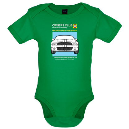 Car Owners Manual Mustang Mustang Baby T Shirt