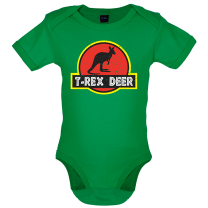 T-Rex Deer Baby T Shirt