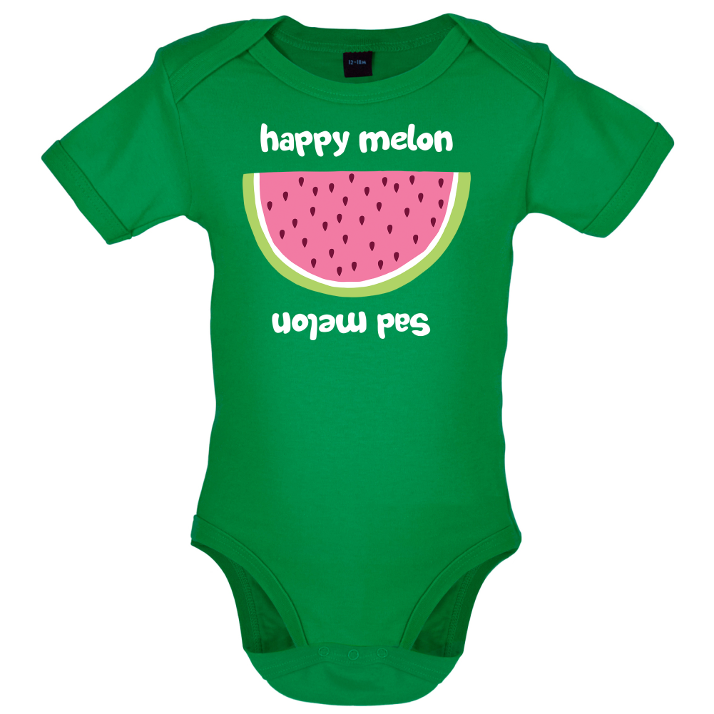Happy Melon Sad Melon Baby T Shirt