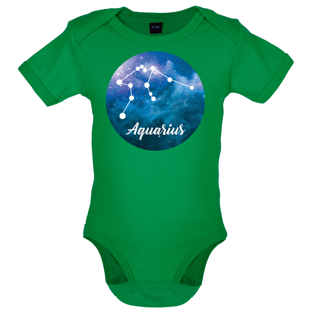 Aquarias Sign Baby T Shirt
