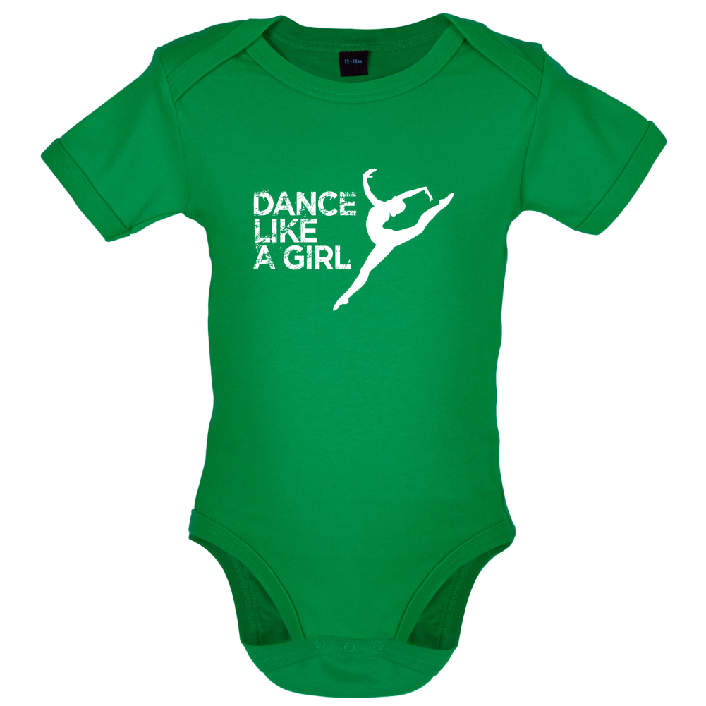 Dance Like A Girl Baby T Shirt