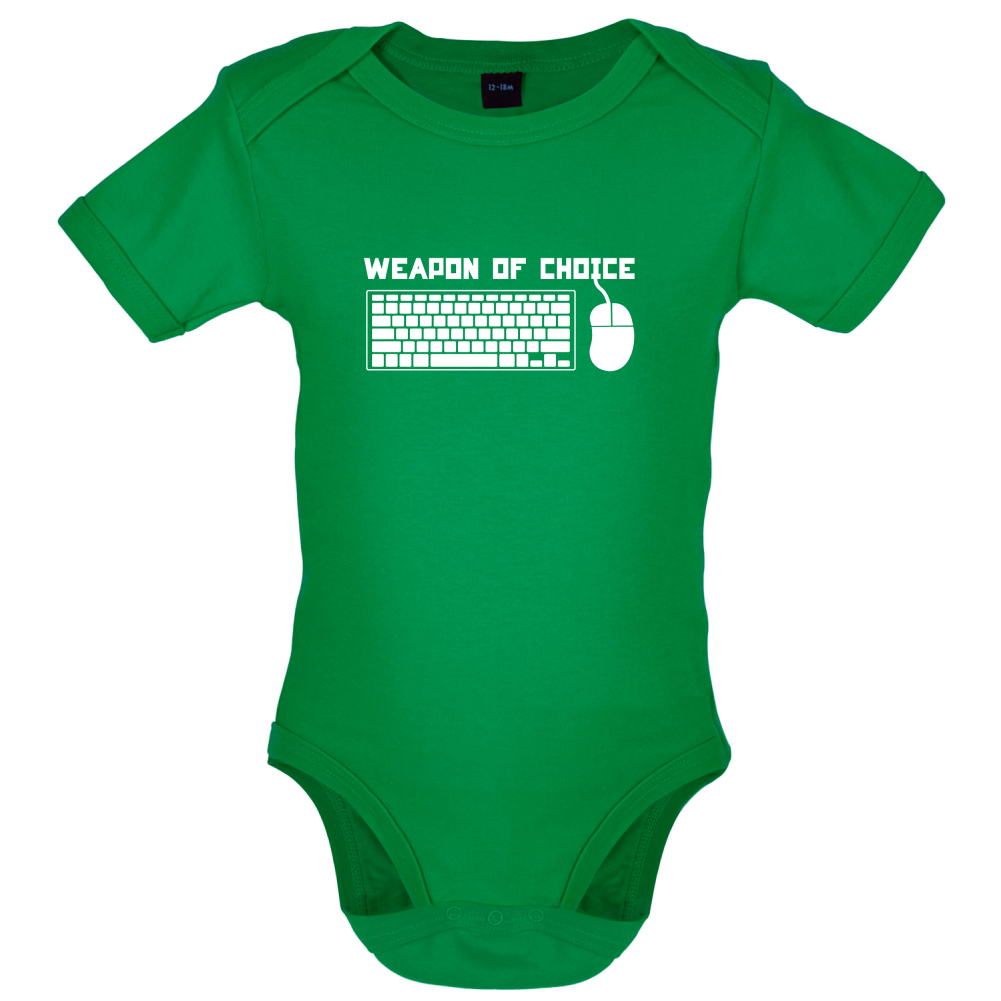 Weapon Of Choice PC Baby T Shirt