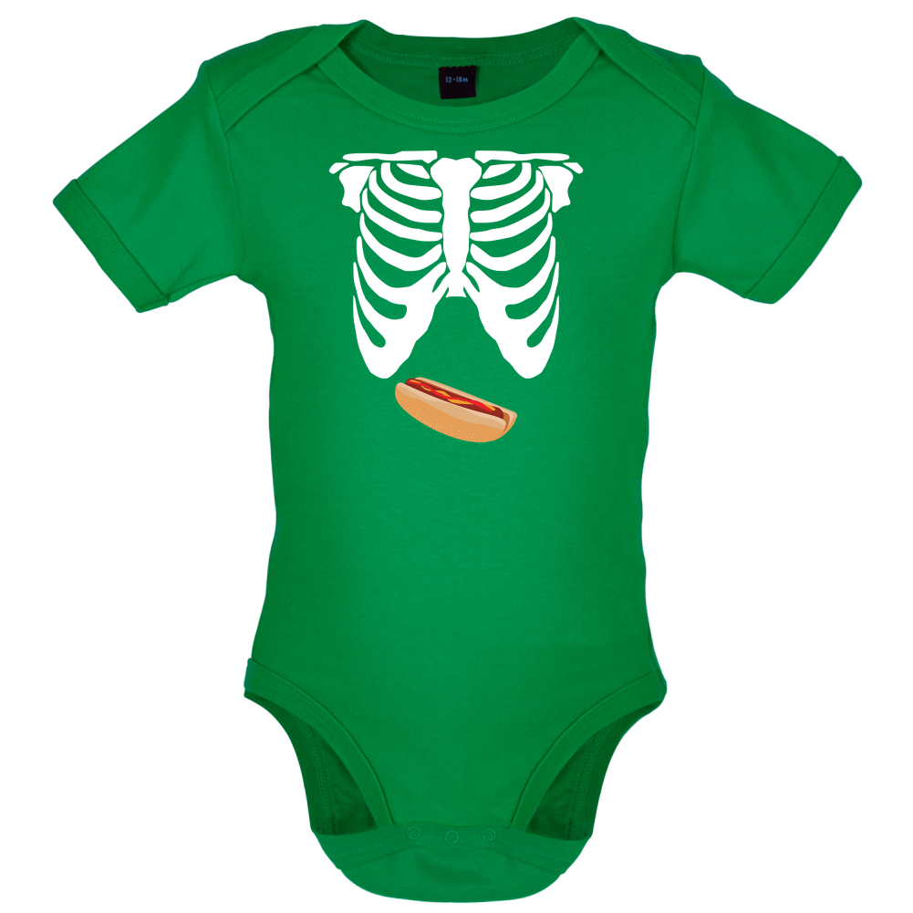 Hotdog Tummy Baby T Shirt
