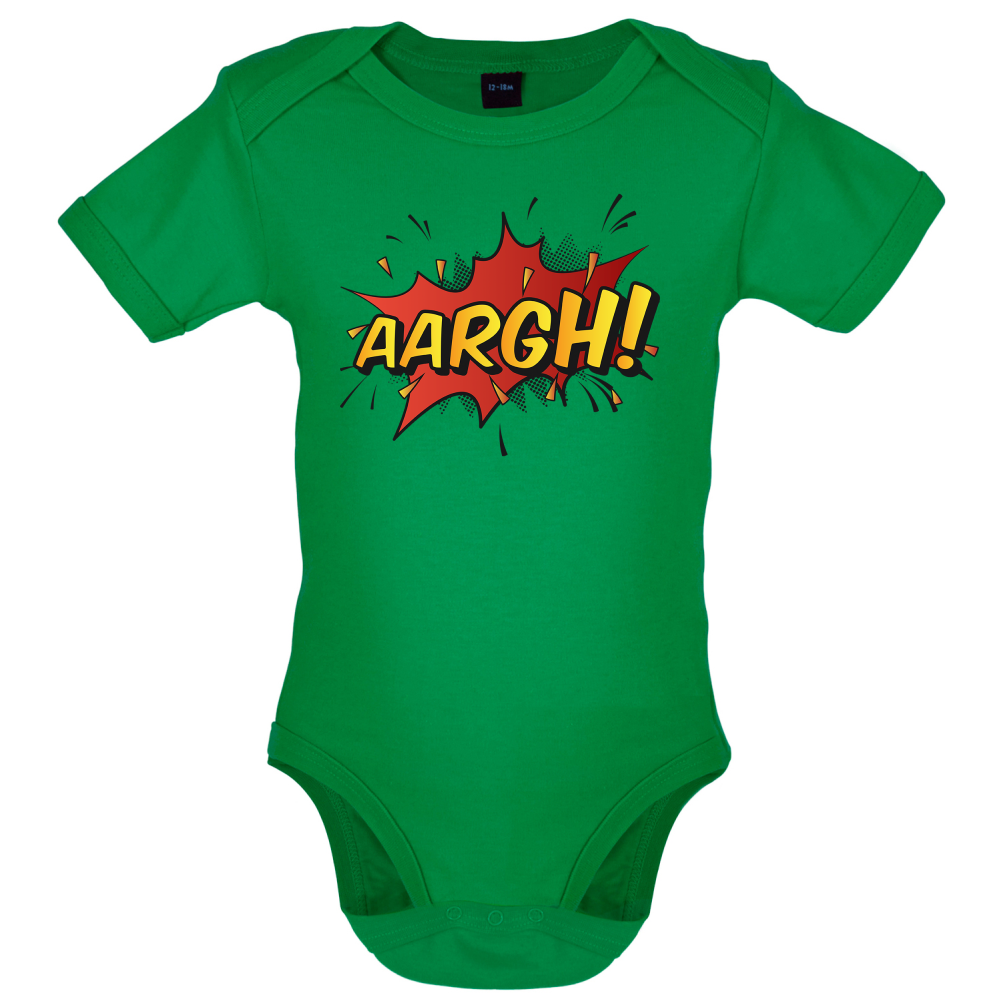AARGH Word Art Baby T Shirt