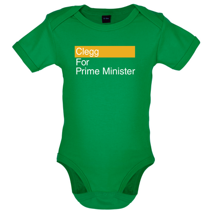 Clegg for Prime Minister Baby T Shirt