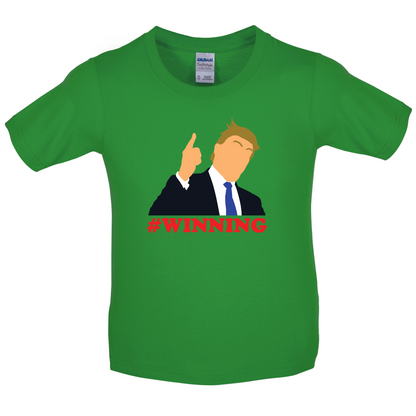 Donald Winning Kids T Shirt