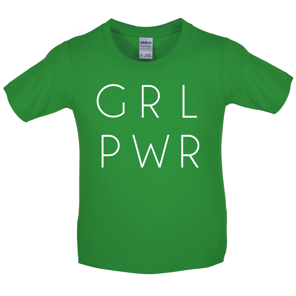 GRL PWR Kids T Shirt