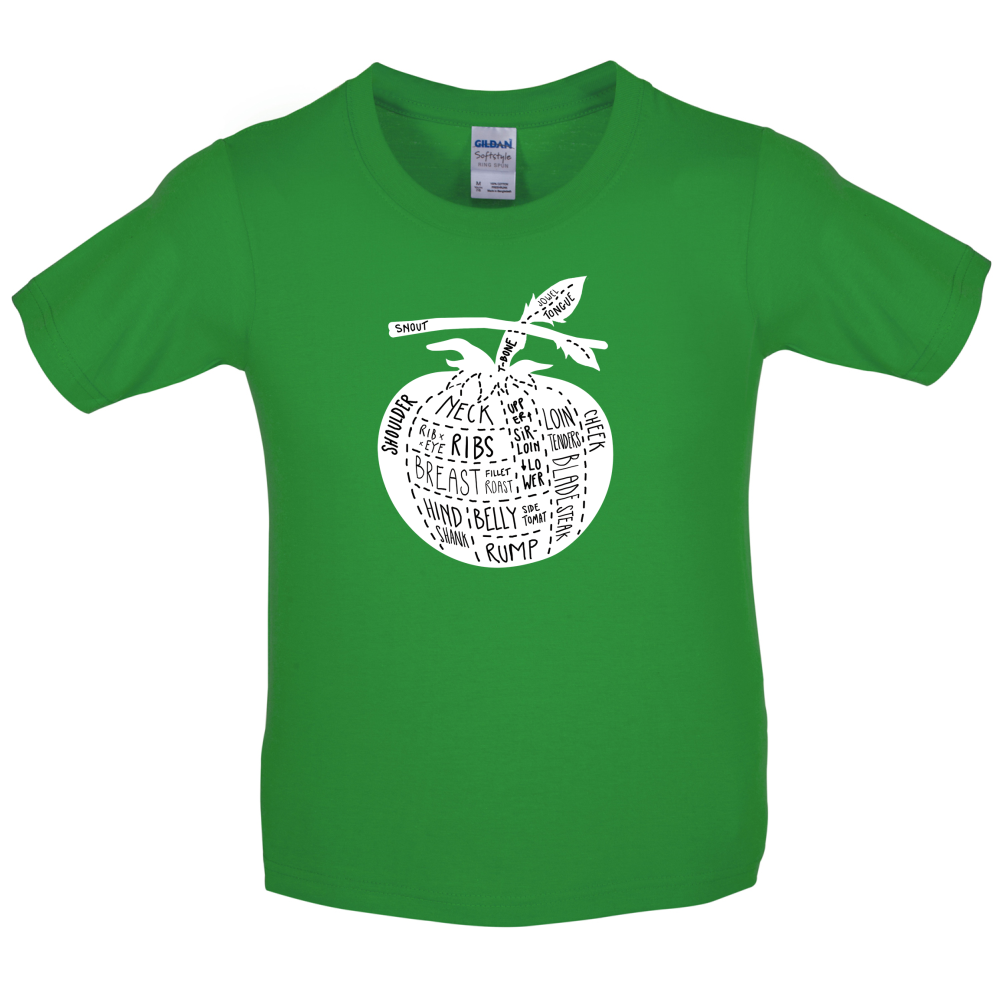 ButcherTomato Diagram Baby T Shirt