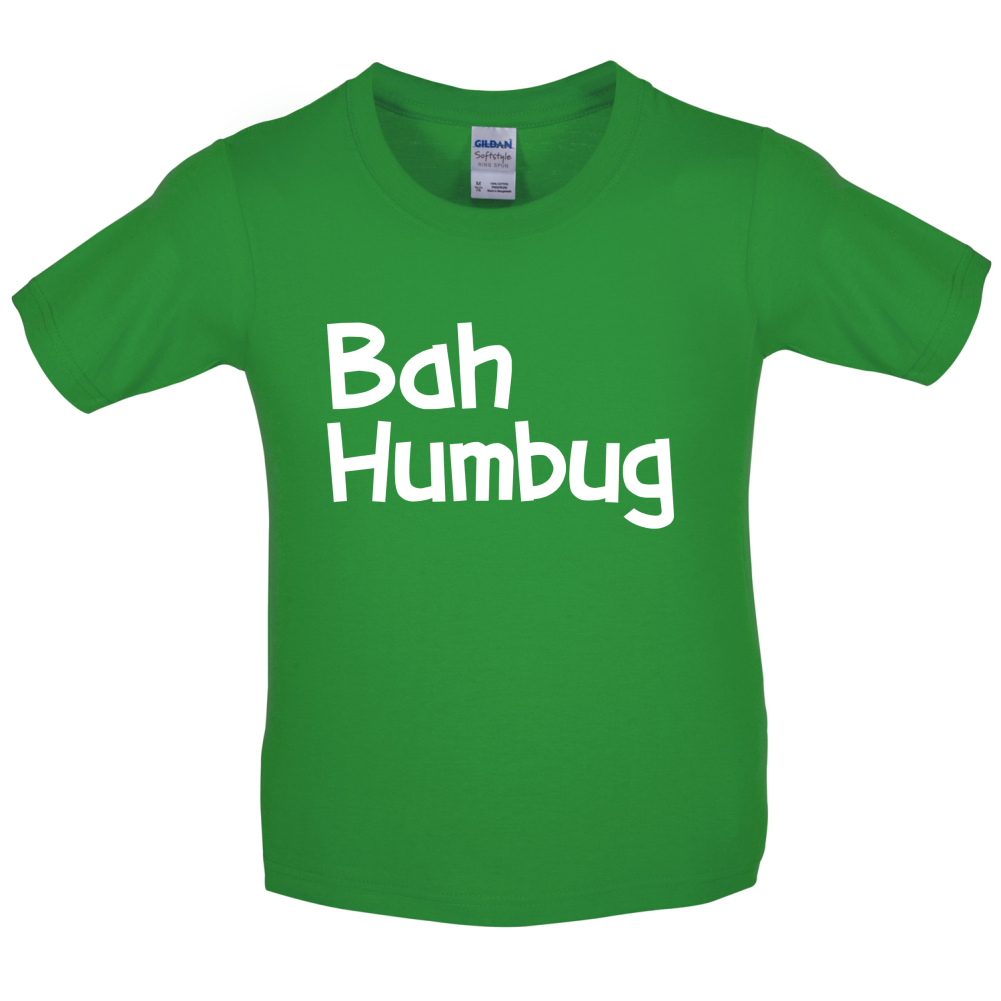 Bah Humbug Kids T Shirt