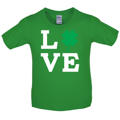Clover Love Kids T Shirt