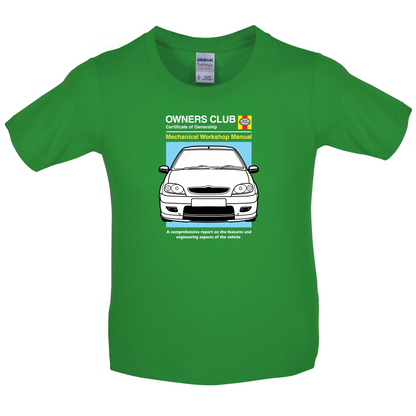 Car Owners Manual Citreon Saxo Kids T Shirt