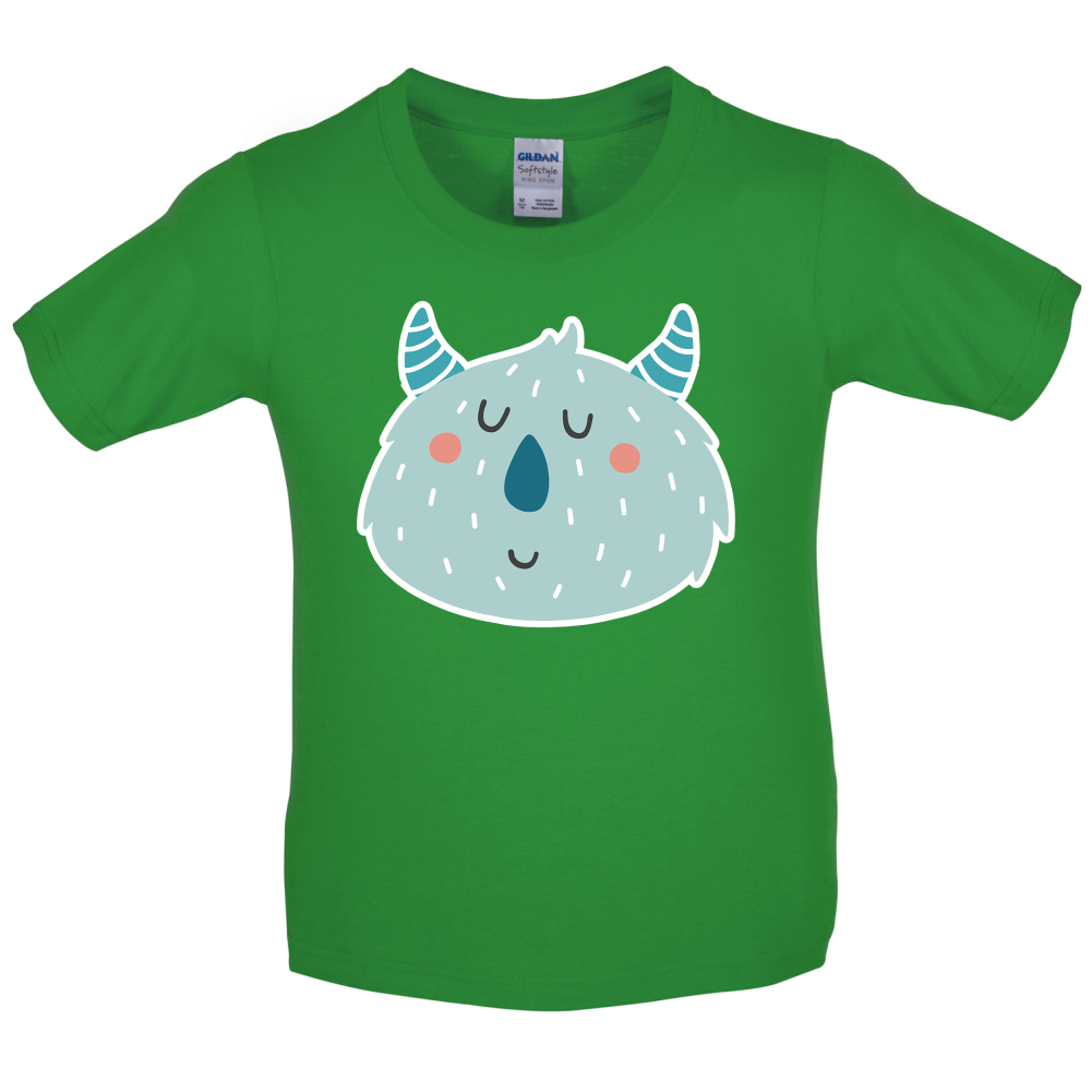 Smiley Face Sully Kids T Shirt