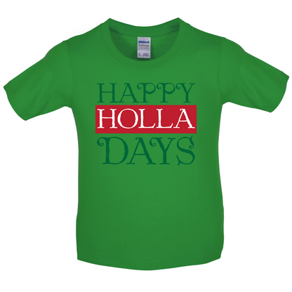 Happy Holla Days Baby T Shirt