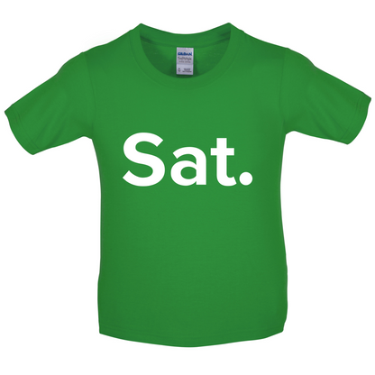 Weekday - Sat Kids T Shirt