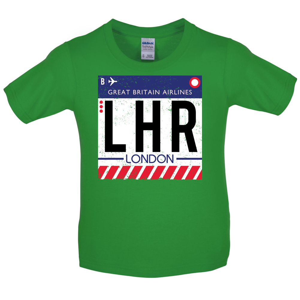 London Airport Kids T Shirt