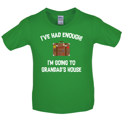 I'm Going To Grandad's House Kids T Shirt