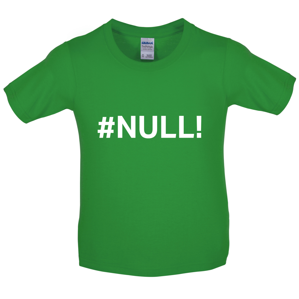 #Null Kids T Shirt