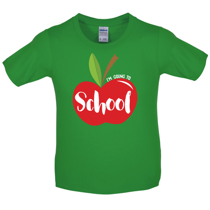 I'm Going To School Kids T Shirt