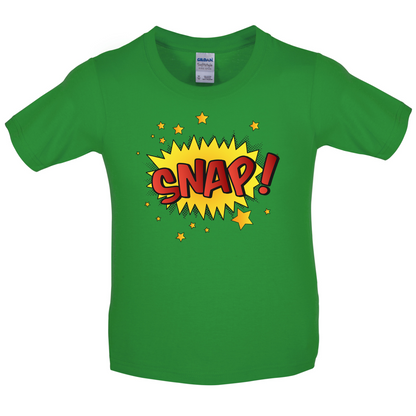 Snap! Word Art Kids T Shirt