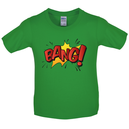 BANG! Word Art Kids T Shirt