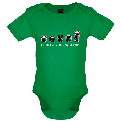 Choose your Weapon (Camera Lenses) Baby T Shirt
