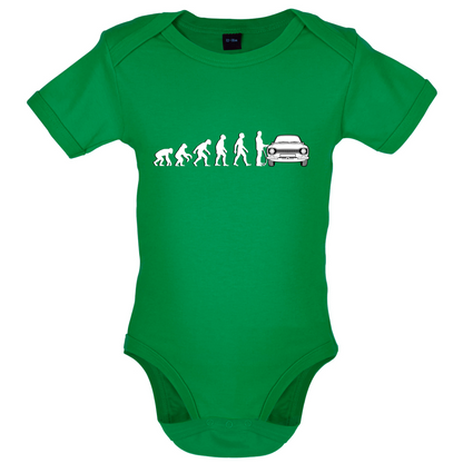 Evolution of Man Mk1 Escort Driver Baby T Shirt