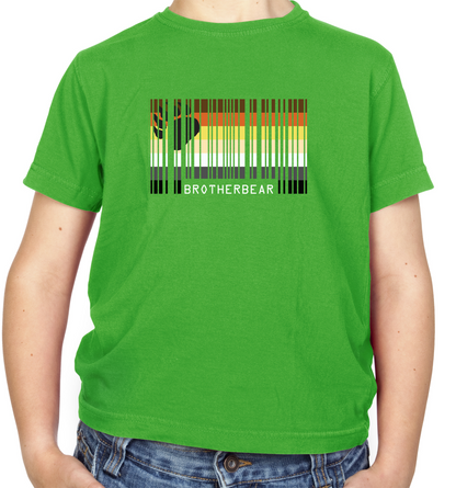 LGBT Barcode Flags - Brother Bear Kids T Shirt