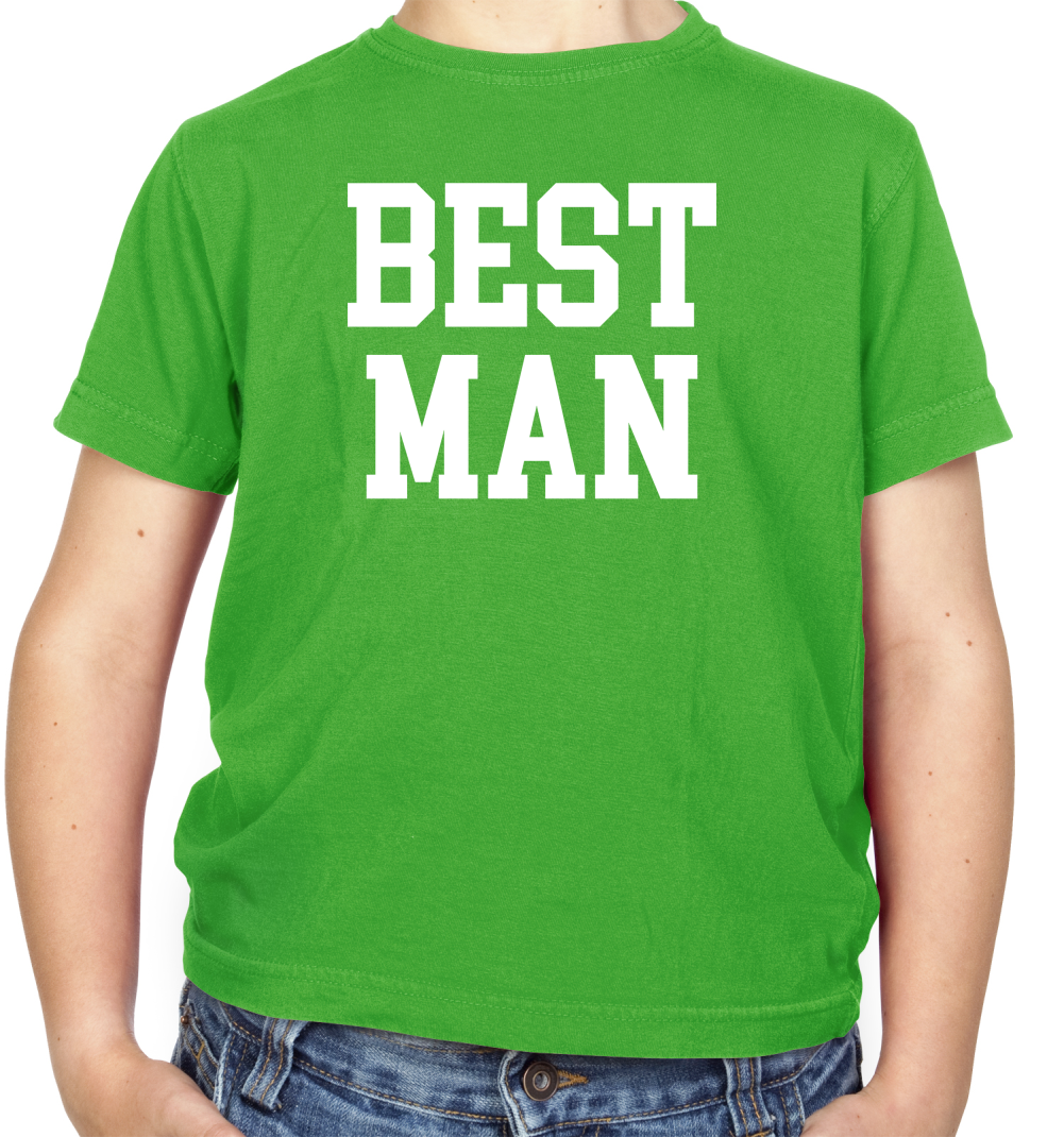 Best Man Kids T Shirt